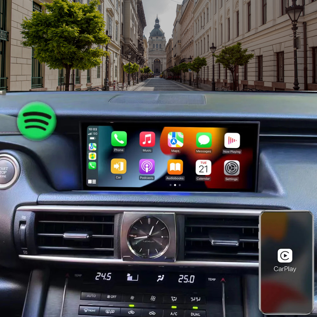 Écran HD CarPlay Lexus IS 300h-Drive CarPlay