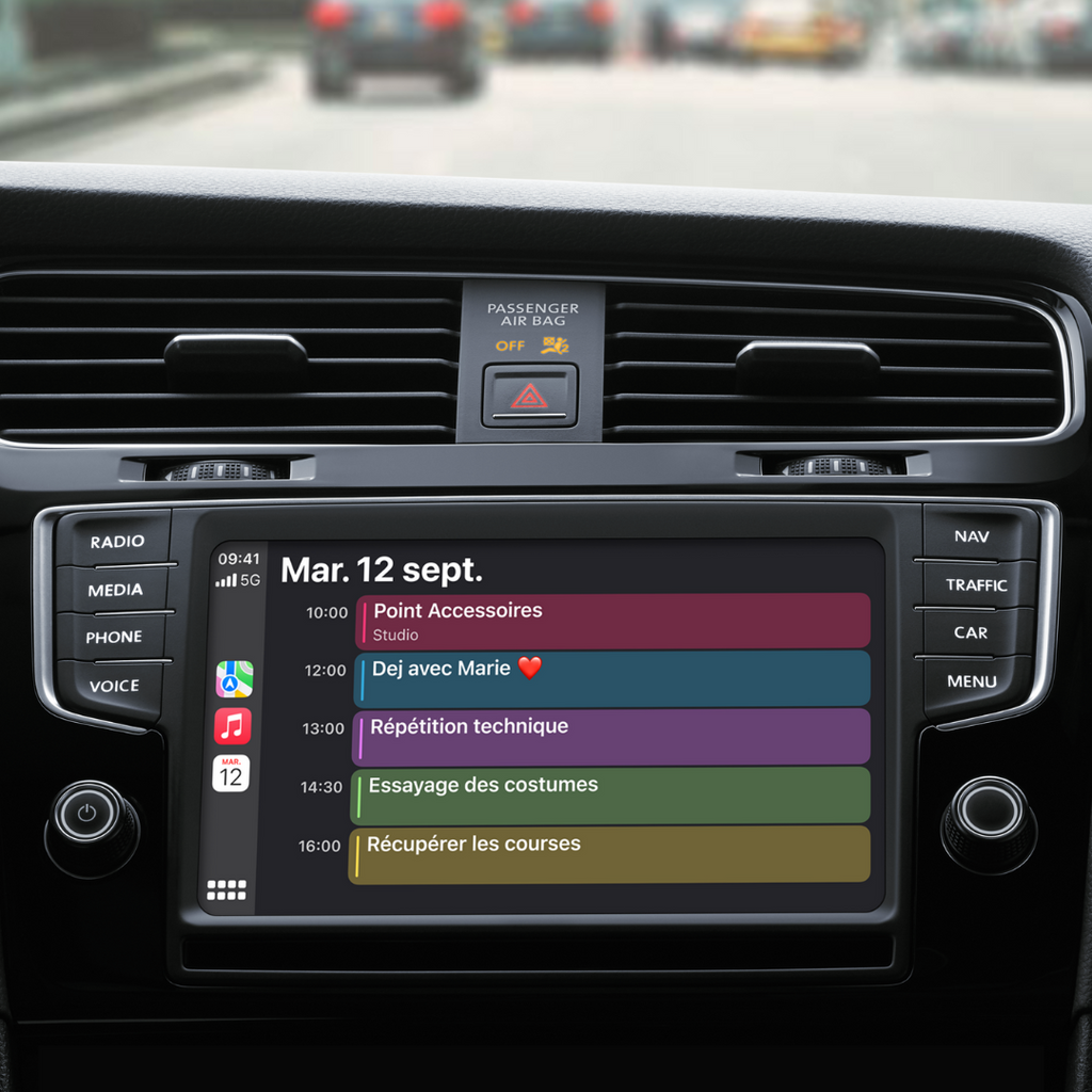 Nav CarPlay Moto MT09 Freedconn 2020-2023-Drive CarPlay